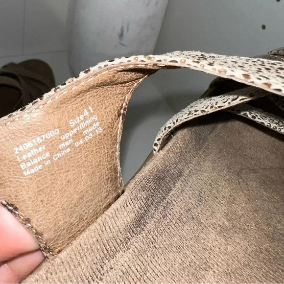 Dansko‎ Women's Dani Leather Wooden Clog Strappy Sandals - Picture 5 of 5